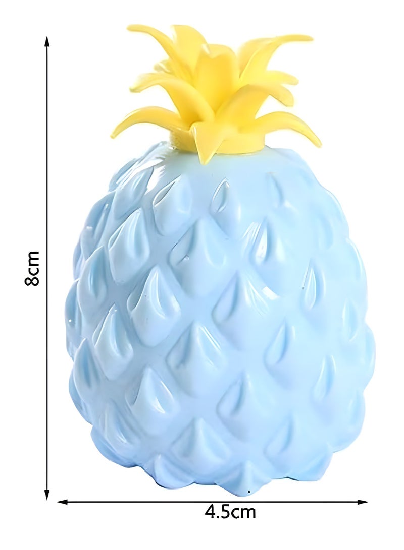 قبو سحري 4 Pcs Pineapple Sensory Squeeze Stress Ball Fidget Toy - Image 2