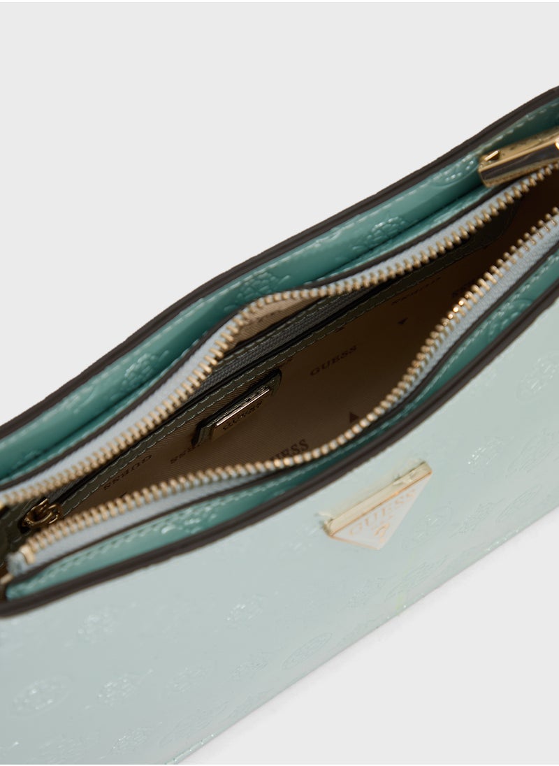 GUESS - Arnela Top Zip Shoulder Bag - Image 1