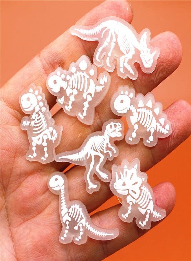pequano 14PCS luminous Dinosaur Charms Decoration for Shoe,charms for boys Decoration for Bag,Bracelets Dinosaurs Themed Party Favor - Image 5
