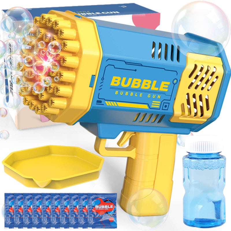 JONEG Toys for 38 Year Old Boys Girls Bubble Machine for Kids with Bubble Solution Gifts for 3 4 5 6 7 8 Years Old Boy Birthday Toy for Kid Toddlers Ages 46 Outdoor Wedding Bubbles Blower Maker - Image 3