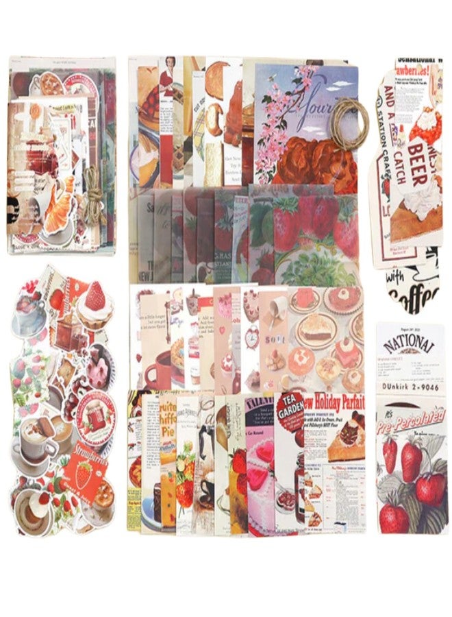 The AutoStory Vintage Journaling Essentials Scrapbooking Supplies Kit – Aesthetic Theme-Based Journaling & Scrapbook Papers, Stickers & Craft Elements for Teens & Adults (Coffee Theme) - Image 1