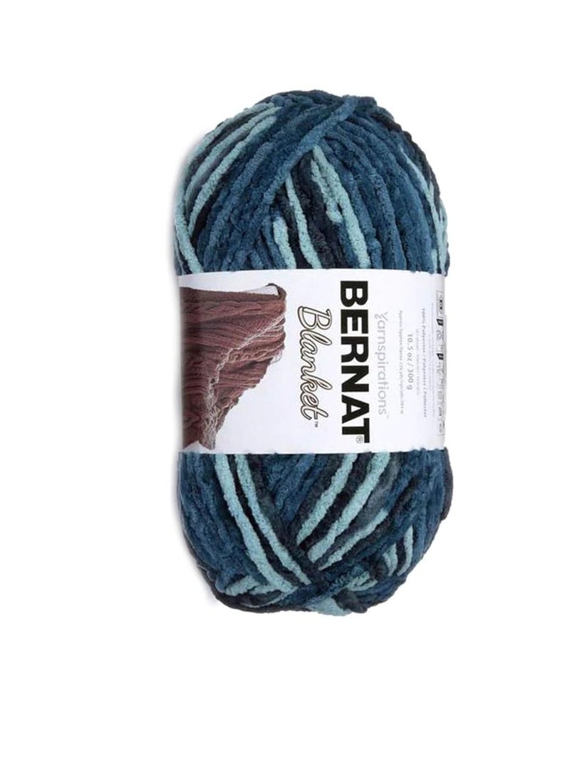 Bernat Blanket Big Ball Yarn Teal Dreams - Image 3