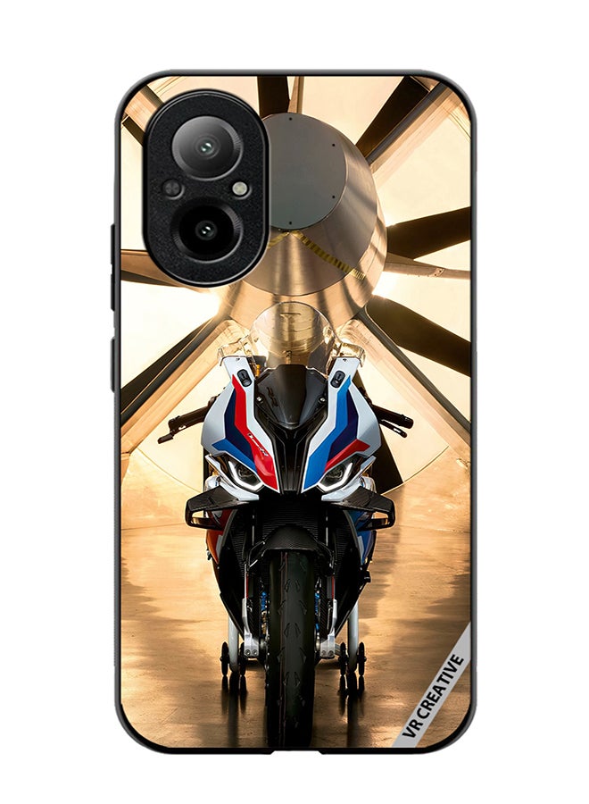 VR CREATIVE Protective Case Cover For Realme C67 4G Bike Design Multicolour - Image 1