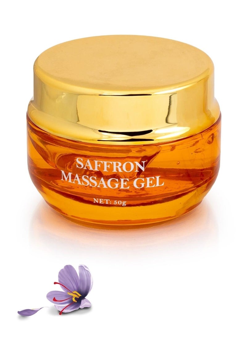 BADIEE BEAUTY Badiee Beauty Saffron Massage Gel, Deeply Nourish and Repair Your Skin, with Saffron Extract, Brighten the Skin and Make it Clear and Soft 50 g  - Image 5