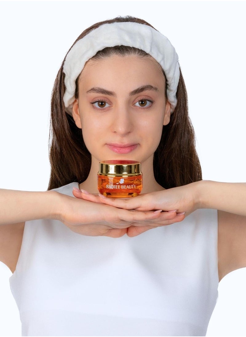 BADIEE BEAUTY Badiee Beauty Saffron Massage Gel, Deeply Nourish and Repair Your Skin, with Saffron Extract, Brighten the Skin and Make it Clear and Soft 50 g  - Image 3