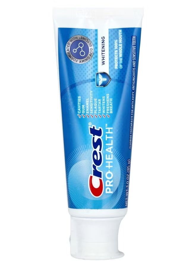 Crest Pro-Health toothpaste, with fluoride, for whiter teeth, 3 oz (85 g)