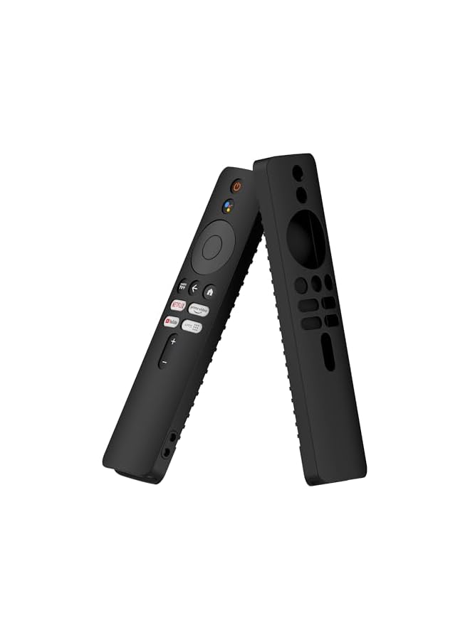 TIGER Silicone Case for for Xiaomi Mi Box 4K TV, Silicone Protective Case for Xiaomi Mi Box 4K TV (2nd Gen) Remote, 2nd Gen Stick Remote Control Anti Slip Silicone Protective Skin Cover with Lanyard (Black) - Image 3