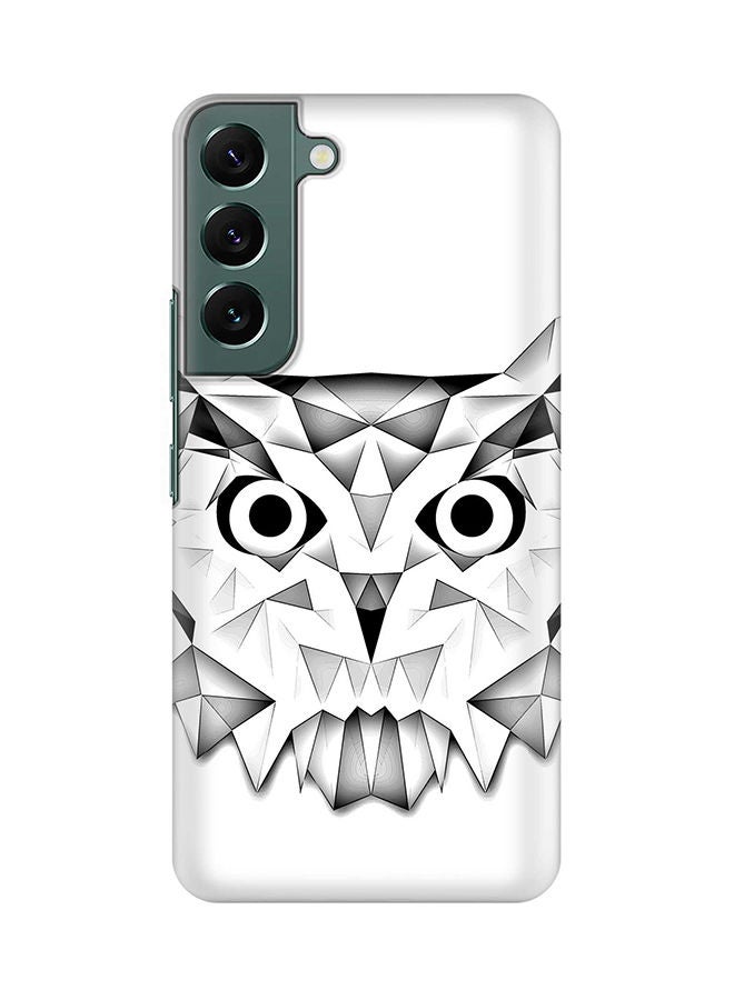 Stylizedd Case for Samsung Galaxy S22+ 5G Slim Snap Classic Series Shield Matte Finish Print - Poly Owl - Image 1