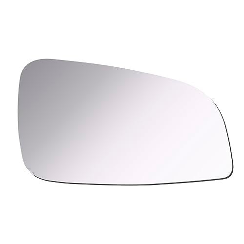 ReYee Mirror Glass fit for 2008-2012 Chevrolet Malibu LS, LT 2007-2009 Saturn Aura Passenger Right Side Mirror Glass RH No Backing Plate Convex Including Adhesive - Image 1