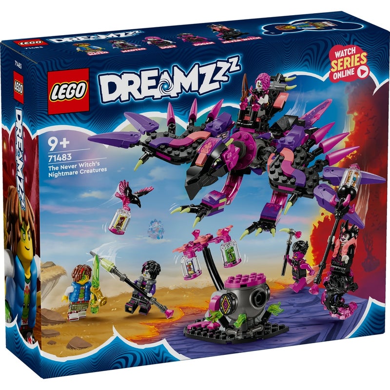 LEGO - Dreamzzz The Never Witch's Nightmare Creatures 457 Pieces - 71483 - Image 1