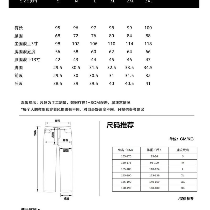 Unisex Classic Denim Jeans Loose Fit Daily Outdoor Wear - Image 5