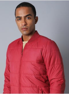 HIGH STAR Men Maroon Jackets  - Image 3