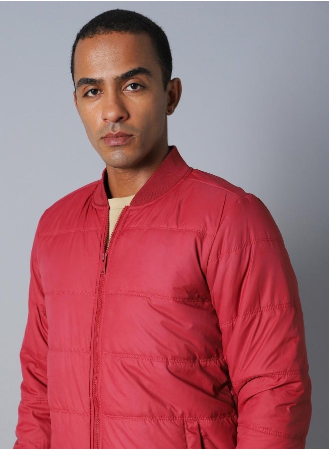 HIGH STAR Men Maroon Jackets  - Image 3
