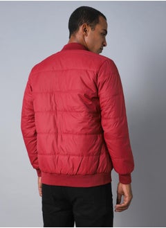 HIGH STAR Men Maroon Jackets  - Image 4