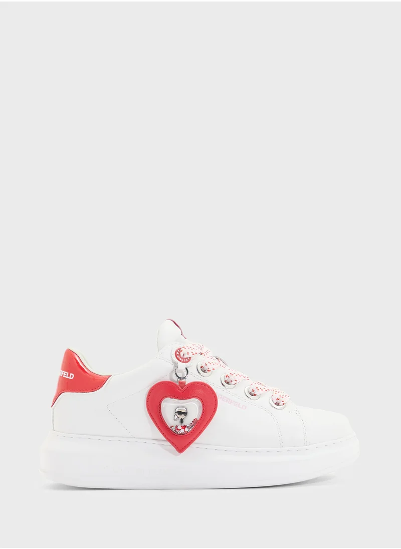 كارل لاغرفيلد Kapri Valentine Pendant Sneakers