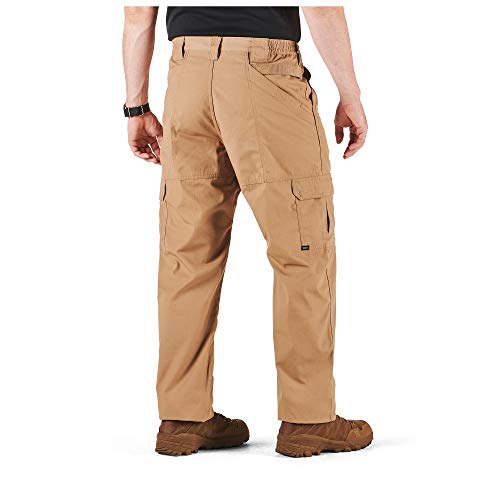 5.11 Tactical Men's Taclite Pro Lightweight Performance Pants, Cargo Pockets, Action Waistband, Coyote, 38W x 30L, Style 74273 - Image 3