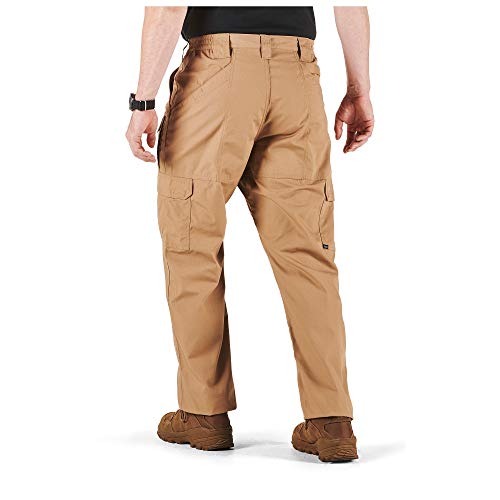 5.11 Tactical Men's Taclite Pro Lightweight Performance Pants, Cargo Pockets, Action Waistband, Coyote, 38W x 30L, Style 74273 - Image 5