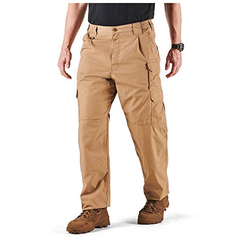 5.11 Tactical Men's Taclite Pro Lightweight Performance Pants, Cargo Pockets, Action Waistband, Coyote, 38W x 30L, Style 74273 - Image 2