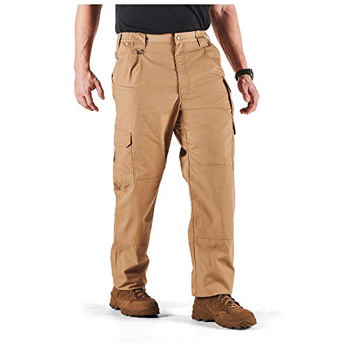 5.11 Tactical Men's Taclite Pro Lightweight Performance Pants, Cargo Pockets, Action Waistband, Coyote, 38W x 30L, Style 74273 - Image 4