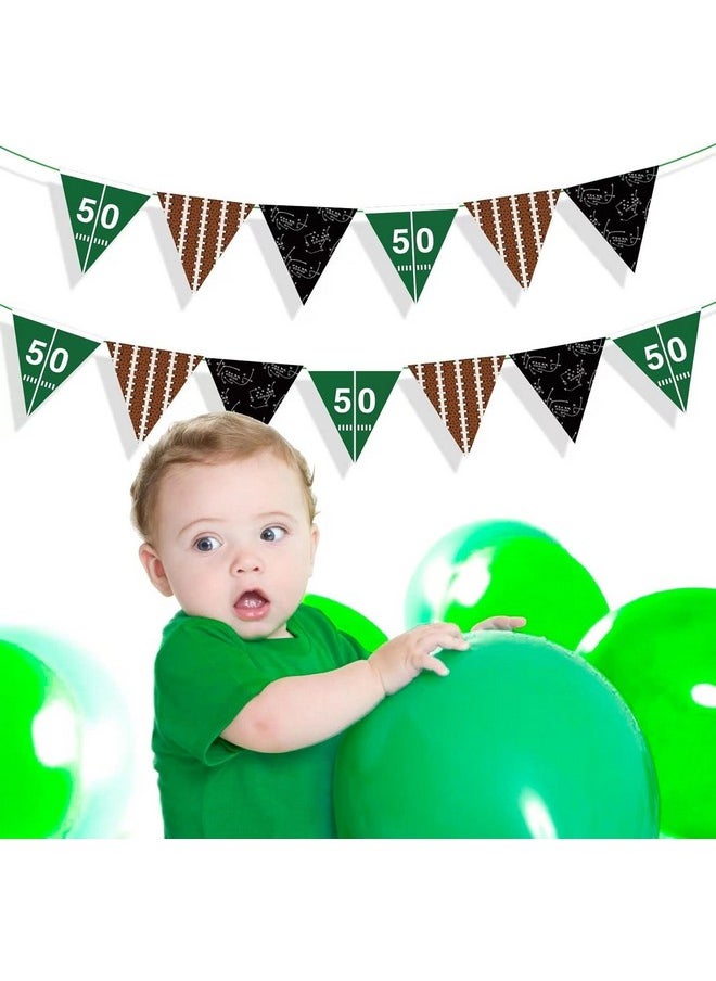 Wishlife Football Banner,Game Day Banner,Taigate Banner,Football Party,Sports Day Party,Football Decoration For Picnic,Home Parties,Wedding,Celebration And Festivals  - Image 1