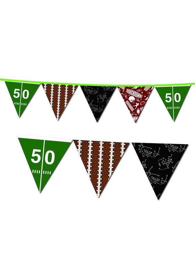 Wishlife Football Banner,Game Day Banner,Taigate Banner,Football Party,Sports Day Party,Football Decoration For Picnic,Home Parties,Wedding,Celebration And Festivals  - Image 2