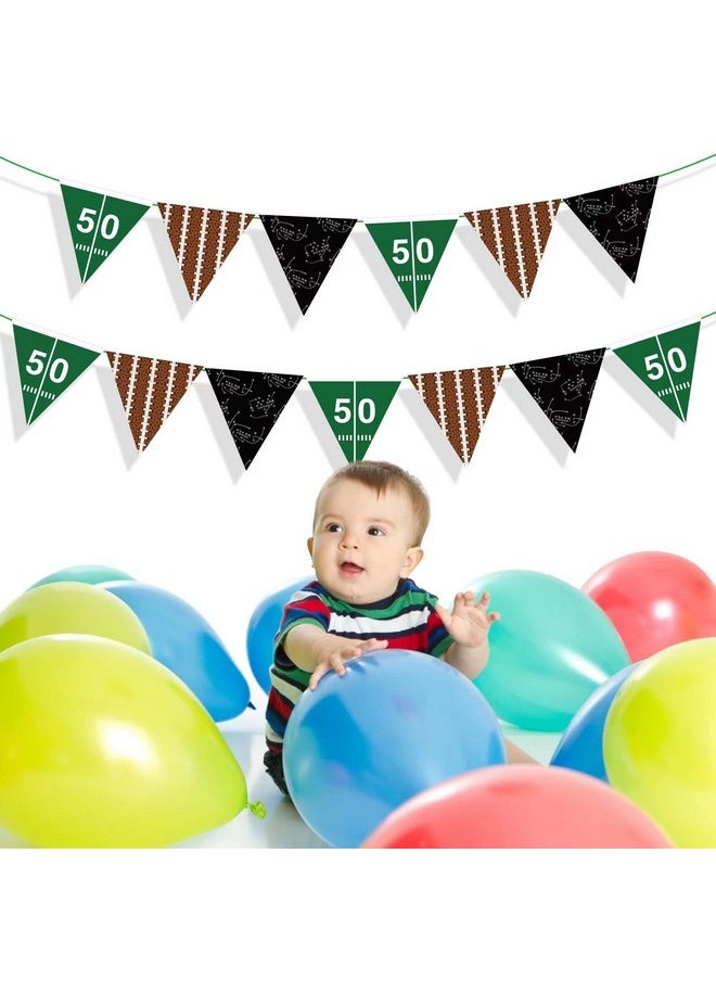 Wishlife Football Banner,Game Day Banner,Taigate Banner,Football Party,Sports Day Party,Football Decoration For Picnic,Home Parties,Wedding,Celebration And Festivals  - Image 4