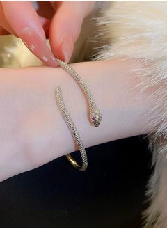 Generic Classic Snake Open Bracelet, Women's New Style Bracelet, Light Luxury, Unique Design, High Quality And Elegance  - Image 5