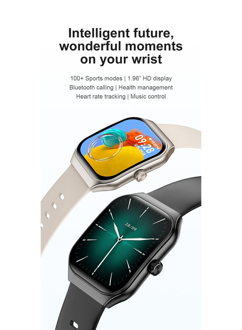 TCH Z10 Pro Swift Pink Smart Watch with Bluetooth Calling, AMOLED Display, Fitness Tracker, Heart Rate & SpO2 Monitor, Sleep Tracking, 1 ATM Waterproof, 7 Days Battery, Android & iOS (UAE Version) - Image 3