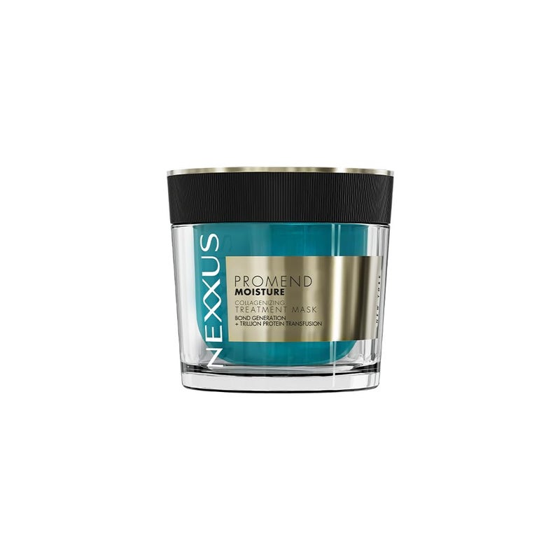 Nexxus Promend Moisture Collagenizing Treatment Mask For Dry Hair 200 ml  23 X Smoother  57 Less Frizz  Luxury White Rose Fragrance Profile - Image 1