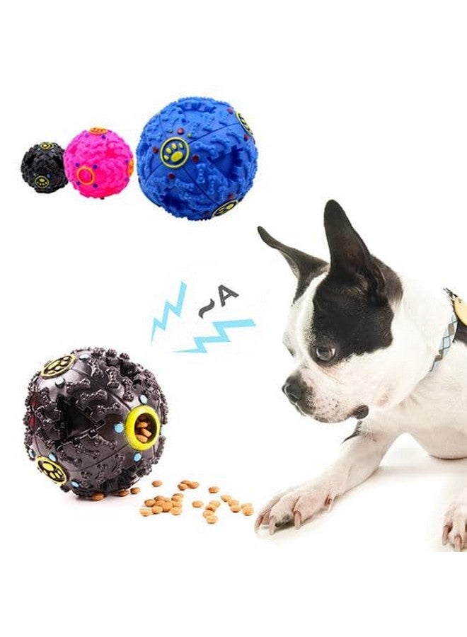 لعبة كرة تنظيف الأضراس على شكل نيزك للحيوانات الأليفة، كرة صوتية تفاعلية للكلاب الهاسكي والجولدن ريتريفر واللابرادور والبلدغ (عبوة من قطعة واحدة) - Image 4