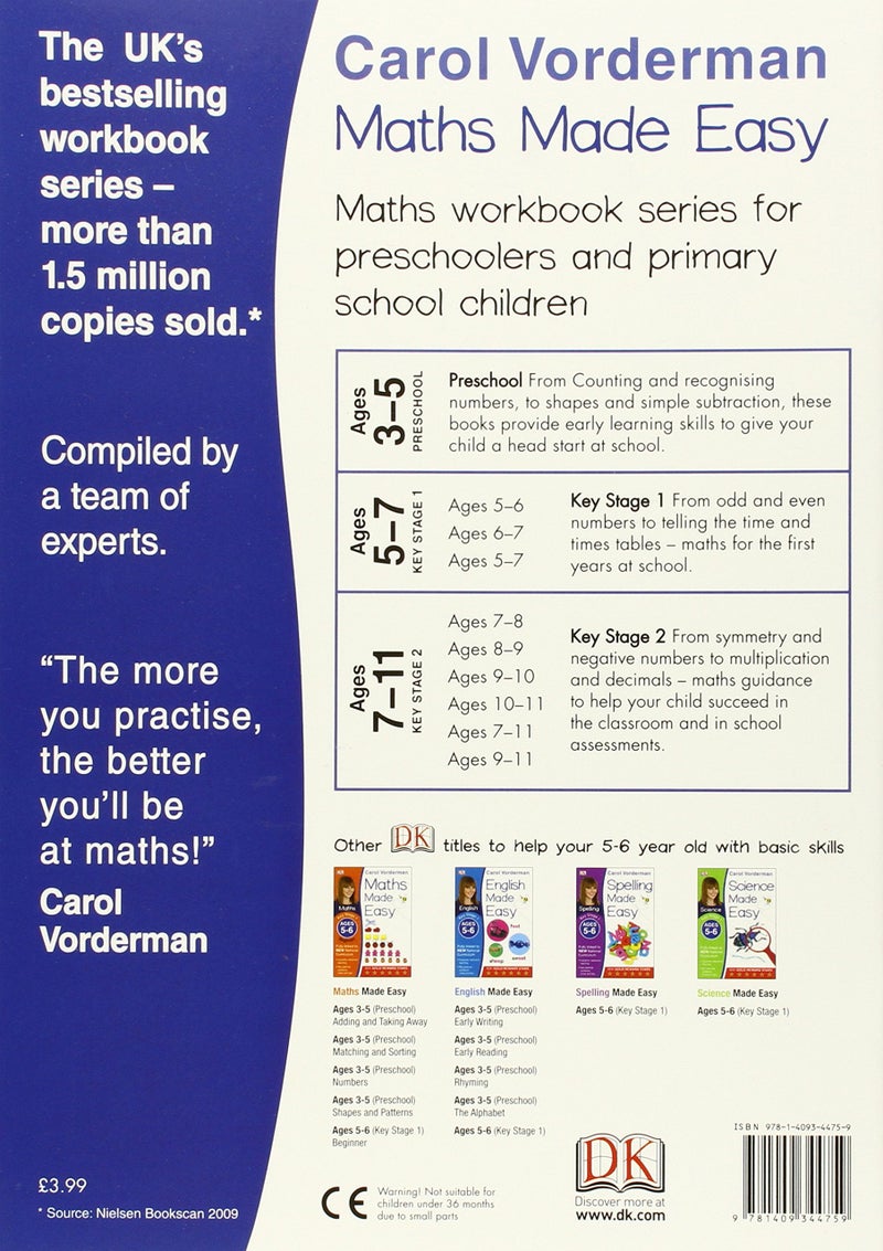 Maths Made Easy Ages 5-6 Key Stage 1 Advanced - Image 2