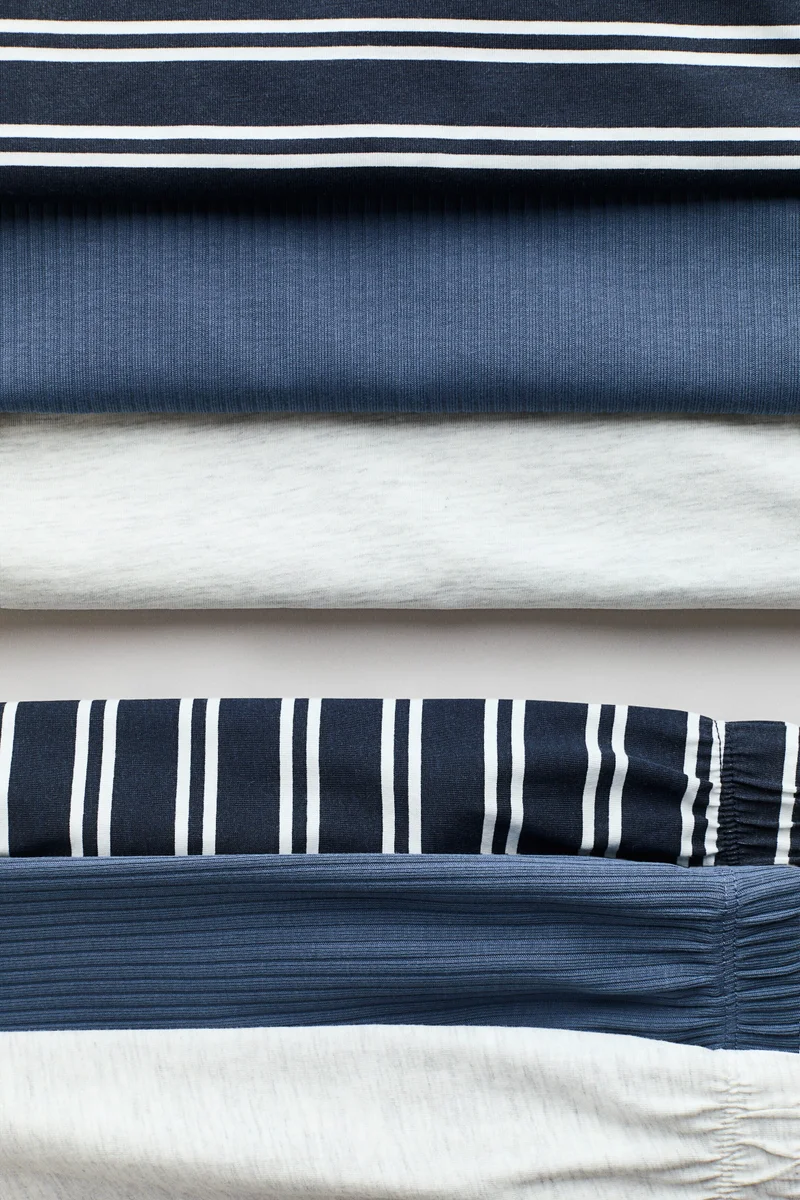 H&M 3-pack cotton pyjamas
