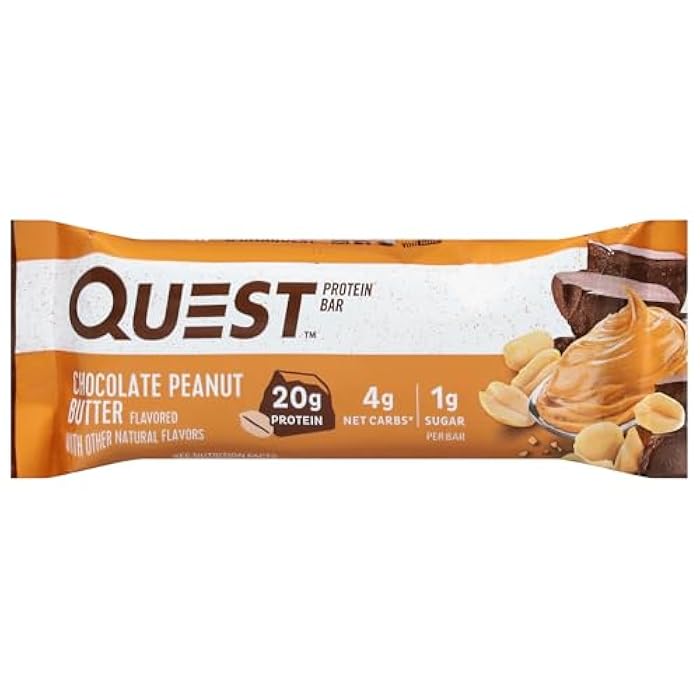 Quest Nutrition Chocolate Peanut Butter Bar, 2.12 Oz - Image 1