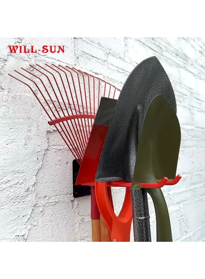 10 Inch Orange Heavy Duty Wall Mounted Storage Hook For Tools Ladders - Image 5