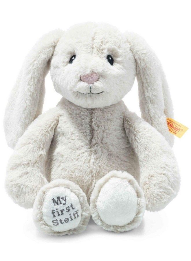 Steiff Soft Cuddly Friends My First Hoppie Rabbit 10" Premium Stuffed Animal Cream  - Image 2