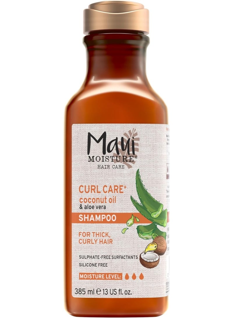 Maui Moisture Curl Quench Shampoo, Hair Care, Infused With Coconut Oil (385ML) - Image 1