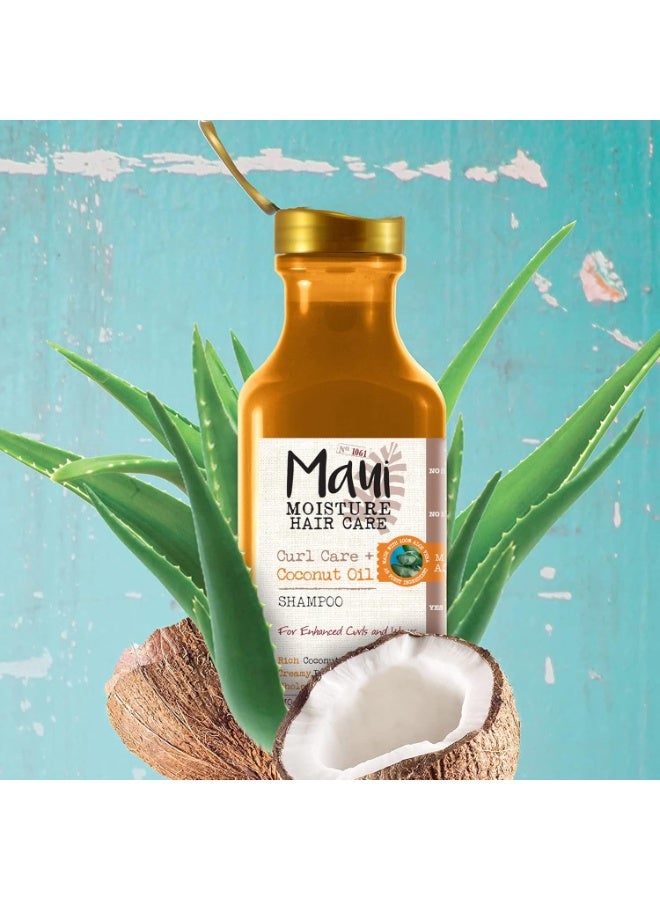 Maui Moisture Curl Quench Shampoo, Hair Care, Infused With Coconut Oil (385ML) - Image 3