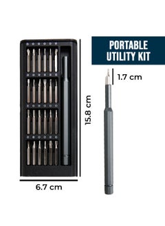 CHESTON Cheston 24 In 1 Precision Screwdriver Set Magnetic Sturdy Compact Kit for Fixing Electronics Laptops Mobile Phones PC EyeGlasses Household Repair Multipurpose Hand Tool Kit  - Image 2