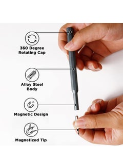 CHESTON Cheston 24 In 1 Precision Screwdriver Set Magnetic Sturdy Compact Kit for Fixing Electronics Laptops Mobile Phones PC EyeGlasses Household Repair Multipurpose Hand Tool Kit  - Image 5