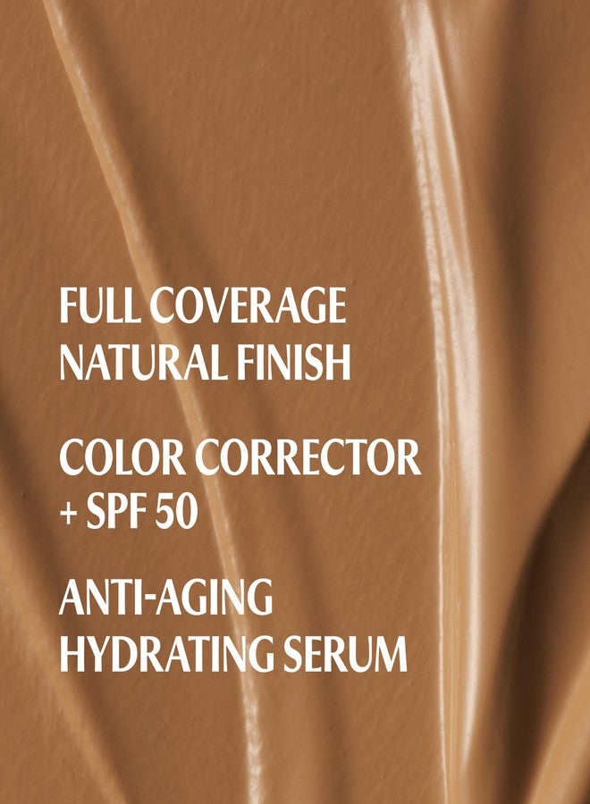 IT Cosmetics CC+ Cream (Neutral Rich) - Natural Full Coverage Foundation With SPF 50+, Color Corrector & Anti-Aging Hydrating Serum, Hyaluronic Acid + Peptides, Lightweight - 1.08 fl oz - Image 3