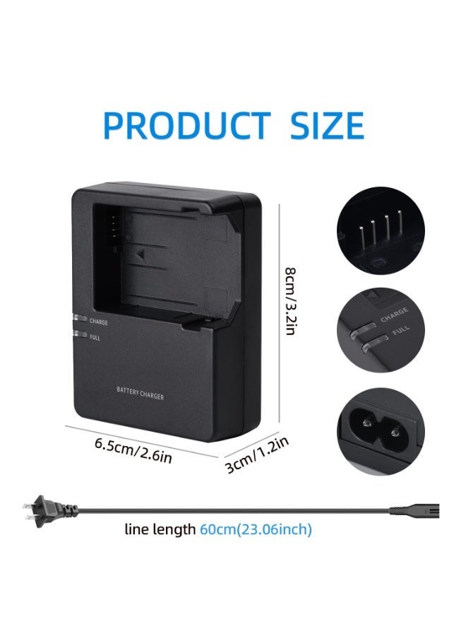 general LP-E8 Battery Pack Charger，LC-E8 Charger Compatible for Canon EOS Rebel T2i, T3i, T4i, T5i, 550D, 600D, 650D, 700D,  X4, X5, X6i, X7i Digital Camera. - Image 3