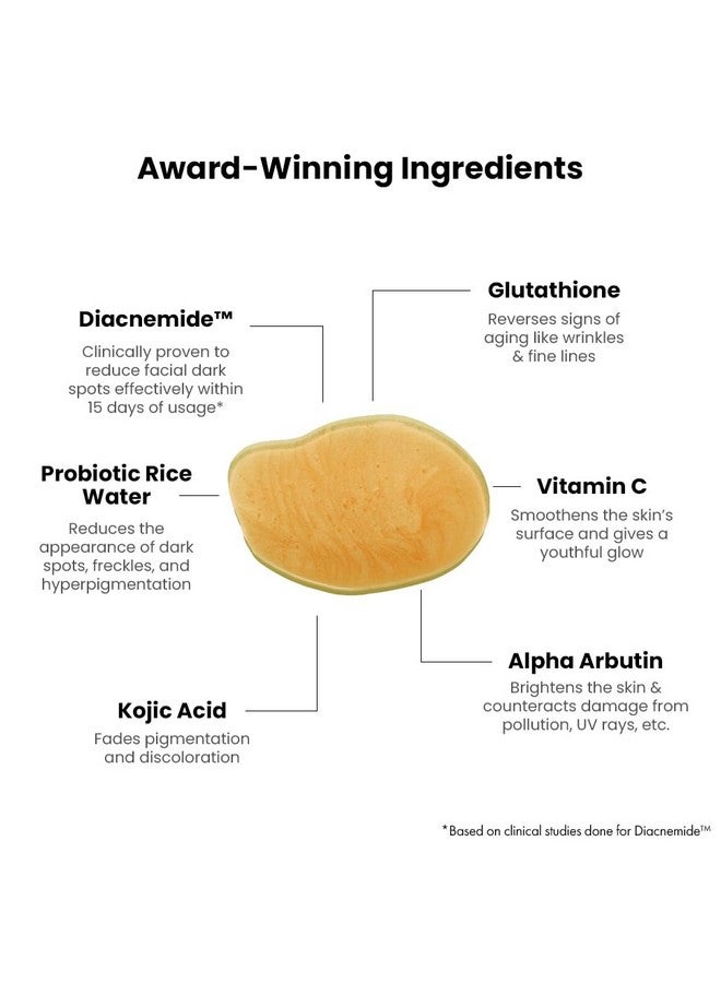 THRIVECO Brightening Pro Cleanser For Women With Probiotic Rice Water, Vit C, Kojic Acid, Alpha Arbutin & Glutathione | Anti-Ageing Face Wash, Boosts Collagen, Clears Skin & Removes Dark Spots | 100Ml - Image 4