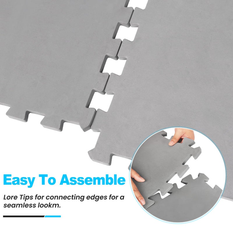 ZOMOFEW 1/2" Thickness 85IN Hot Tub Mat for Inflatable Tub,Hot Tub Pad Foundation, Upgraded Thickened Eva Foam Padding for Outdoor Hot Tubs (Square-Shaped) - Image 5