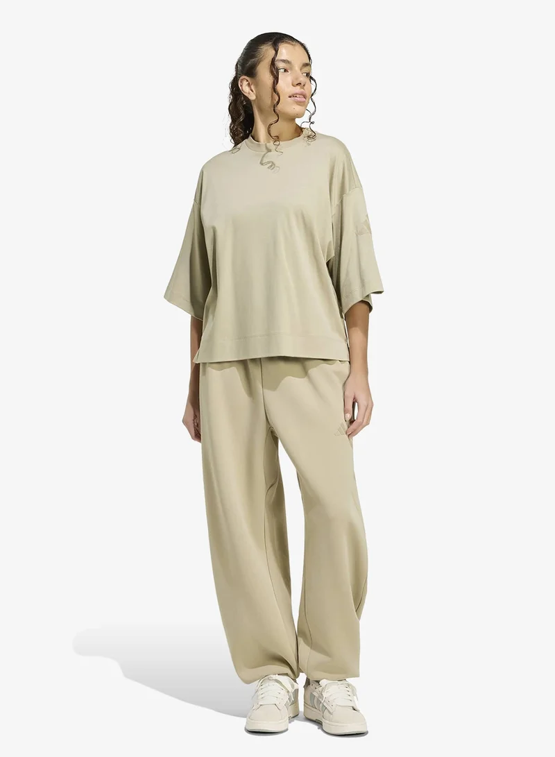 Adidas  Soft Lux Loose T-Shirt for Women | Best Price UAE