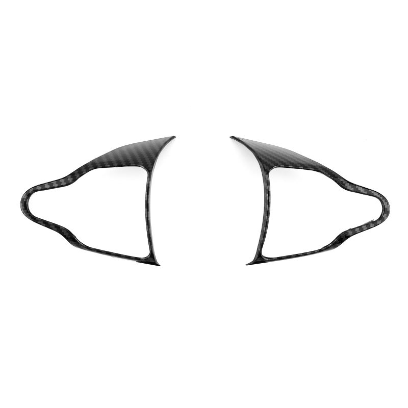 JUIVEEL Carbon Fiber Style Steering Wheel Trim Control Button Cover Compatible with Hyundai Veloster JS N line 20192022 Hyundai Kona N hyundai i30 20172022 Automotive Accessories