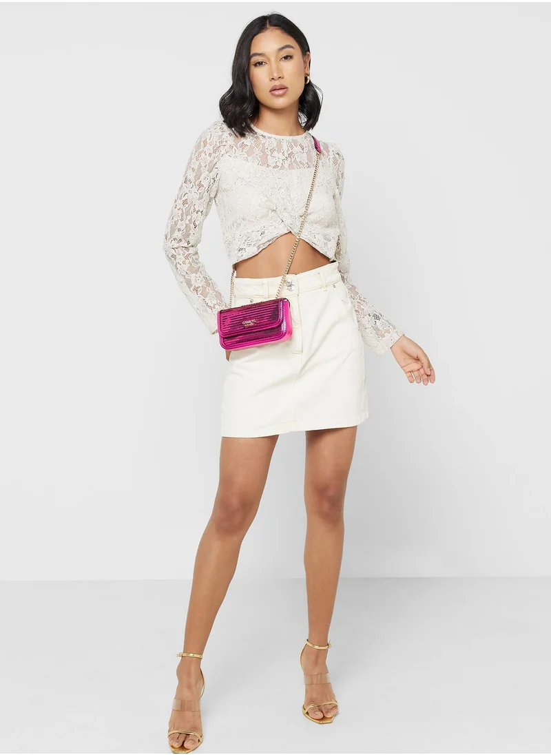 GUESS Puff Sleeve Top