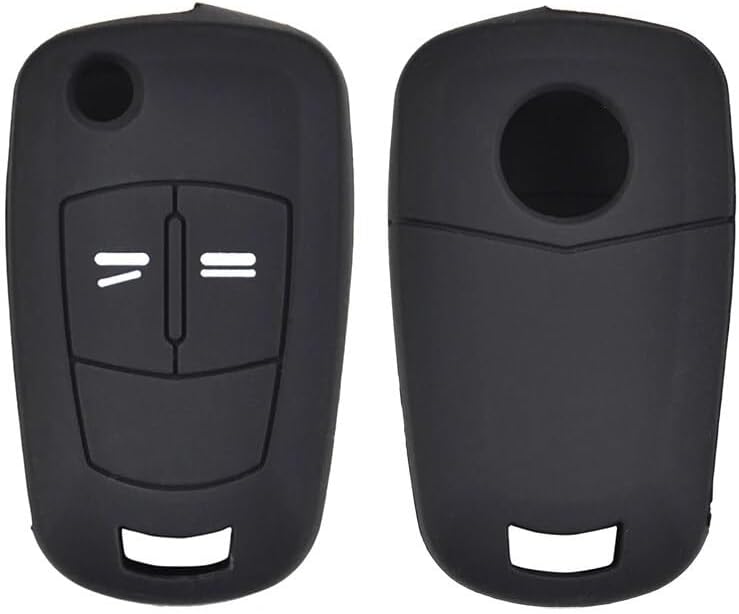 QASULER Silicone Key Case Cover for Vauxhall/Opel - Image 3
