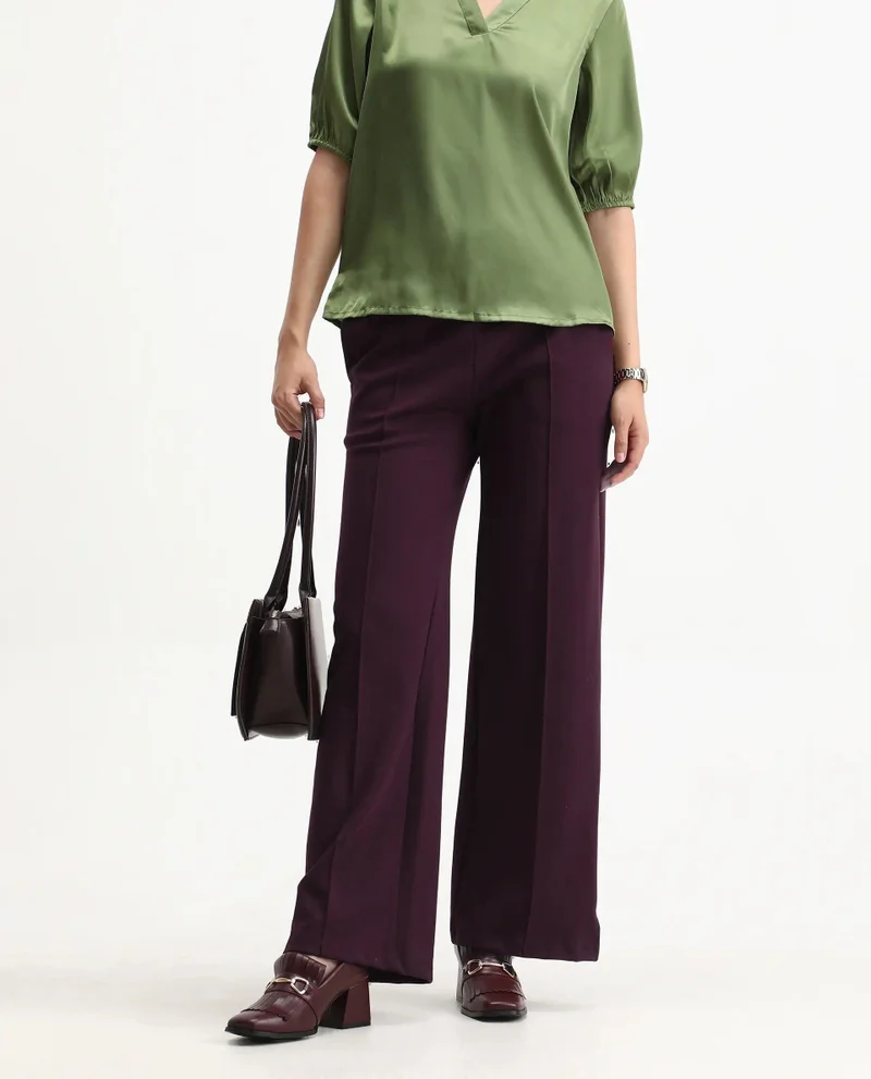 Rareism Women's Straight Fit Trackpant