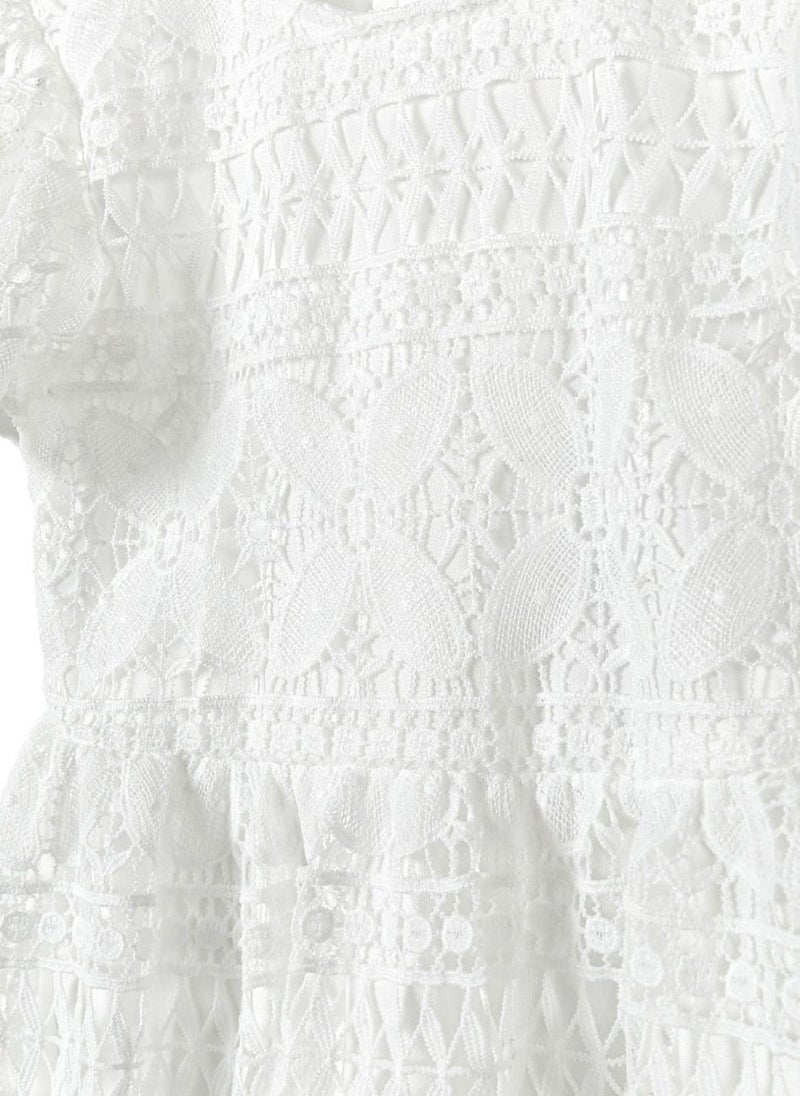 مينوتي فستان دانتيل للبنات للمناسبات - Image 4