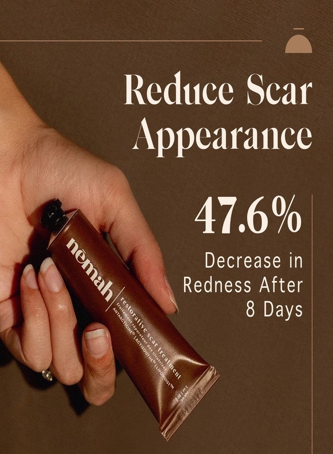Nemah - Restorative Scar Treatment for C Section Recovery - C Section Scar Treatment for Postpartum - Reduces the Appearance of Scars from Acne - Vegan & Cruelty-Free - 1 oz. - Image 4